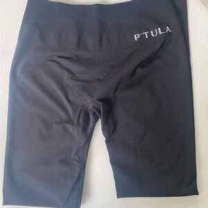 P’tula Seamless leggings in black 25”